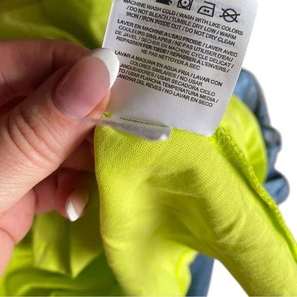 Converse Bright Lime T-Shirt I Size: XXL - Picture 6 of 7